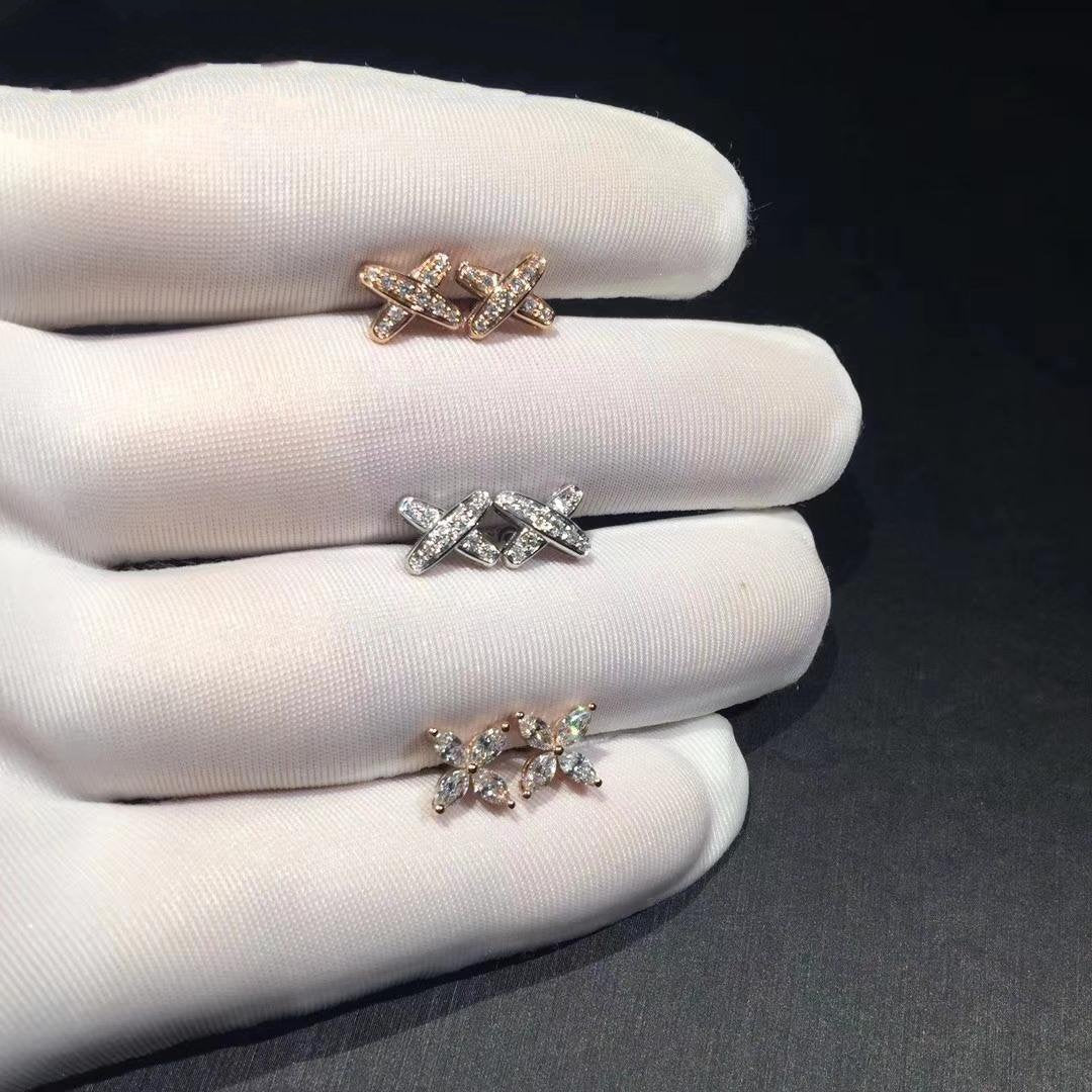 [ECHO ]JEUX DE DIAMOND EARRINGS