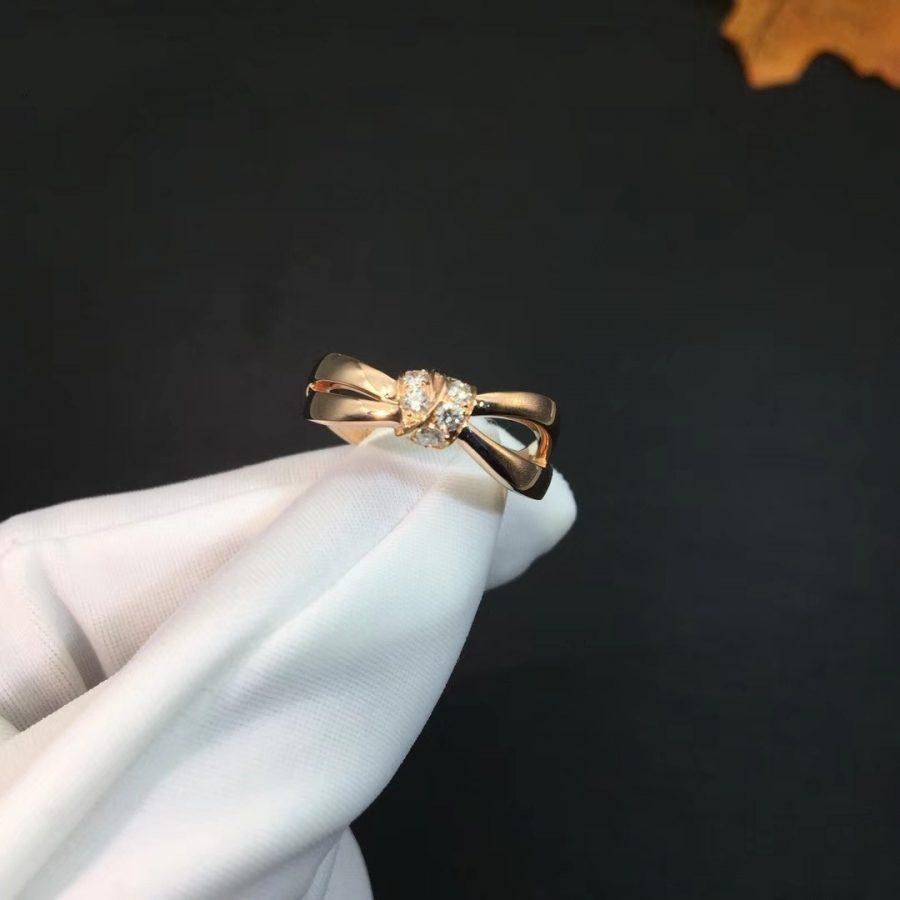[ECHO ]LIENS RING PINK GOLD DIAMOND