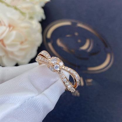 [ECHO ]LIENS PINK GOLD DIAMOND RING