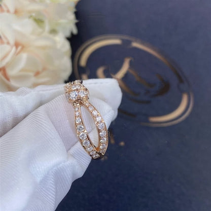 [ECHO ]LIENS PINK GOLD DIAMOND RING
