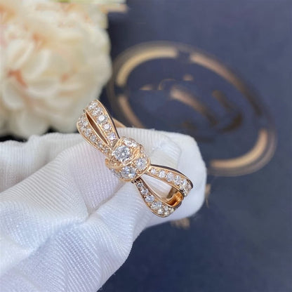 [ECHO ]LIENS PINK GOLD DIAMOND RING