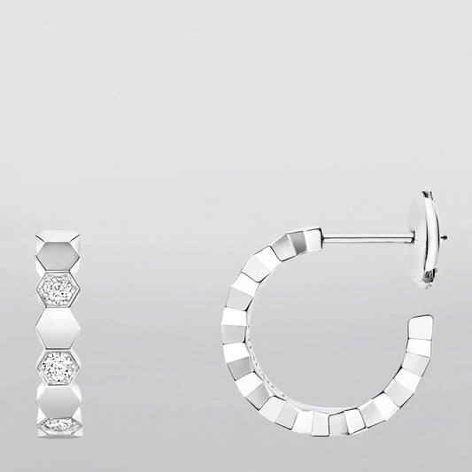 [ECHO ]Hollow Design Four-Leaf Clover Flower Shape Ring
