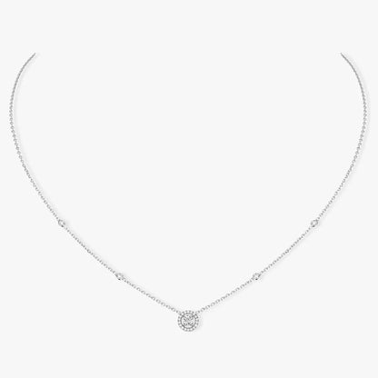 [ECHO]Diamond Necklace 0,20ct Brilliant Shape Joy