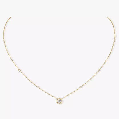 [ECHO]Diamond Necklace 0,20ct Brilliant Shape Joy