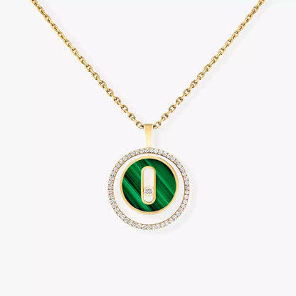 [ECHO]Lucky Move Diamond Necklace in Rose Gold and White Mother-of-Pearl