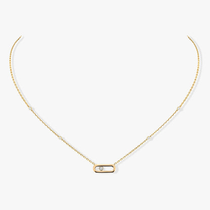 [ECHO]MOVE UNO DIAMOND NECKLACE