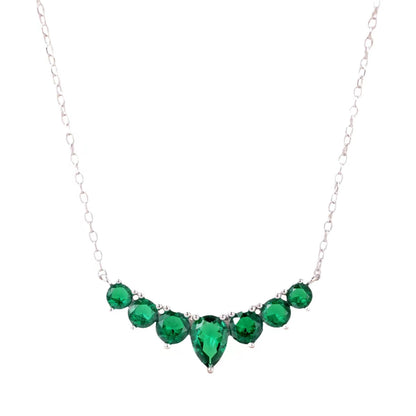 [ECHO ]Dainty Colorful Heart Necklace
