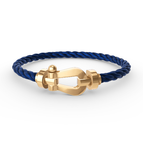 [ECHO ]FORCE LARGE HORSESHOE NO DIAMOND BRACELET GOLD