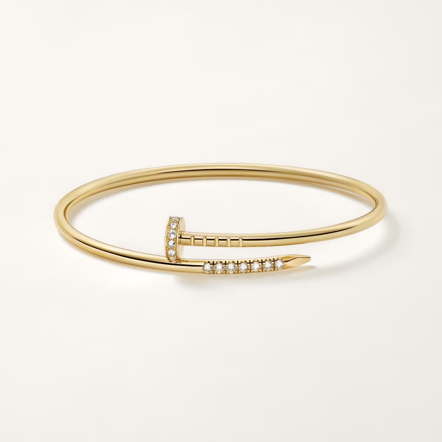 [ECHO]JUSTE BRACELET 2.5MM DIAMONDS NEW