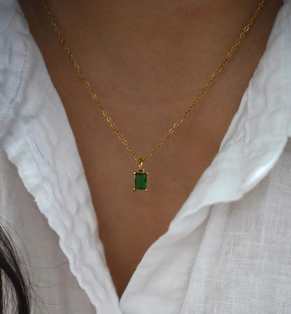 [Echo Fine]Emi Green Necklace