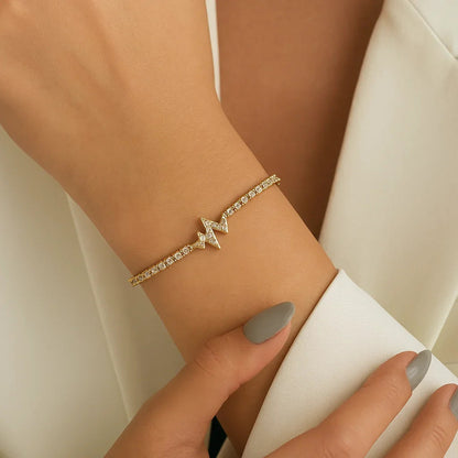 [Echo Fine]Annette Diamond Pulse Bracelet