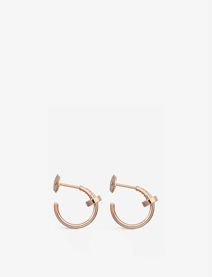 [ECHO ]JUSTE EARRINGS PINK GOLD