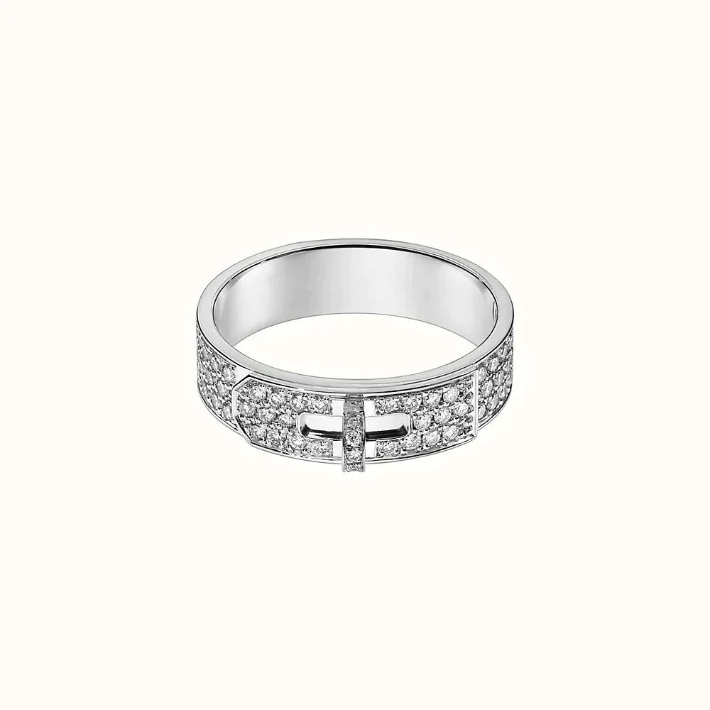 [ECHO ]KELLY SILVER DIAMOND RING