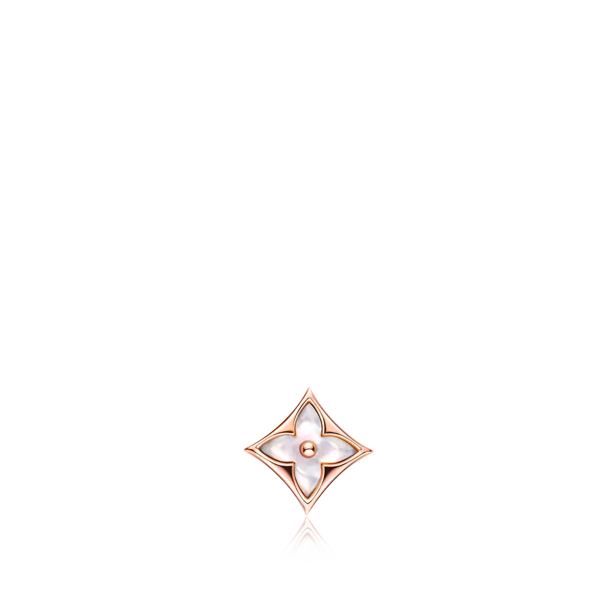 [ECHO ]STAR MOP PINK GOLD EARRINGS