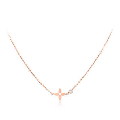 [ECHO ]BLOSSOM PENDANT PINK GOLD AND DIAMOND