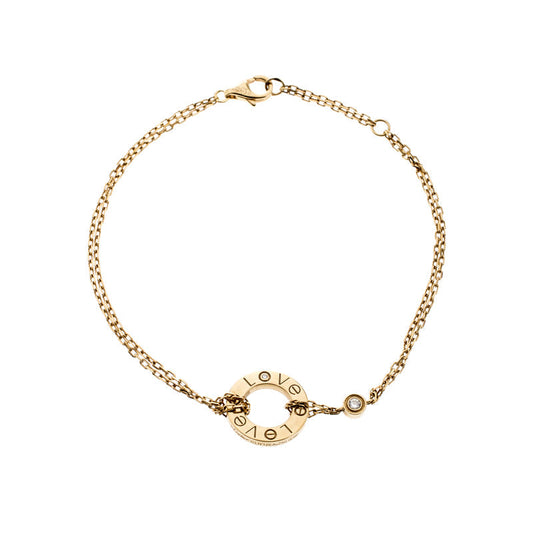 [ECHO ]LOVE BRACELET 2 DIAMOND