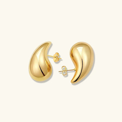 [Echo Fine]Sandra Teardrop Gold Earrings