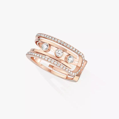[ECHO]Move 10th Diamond Ring in Gold