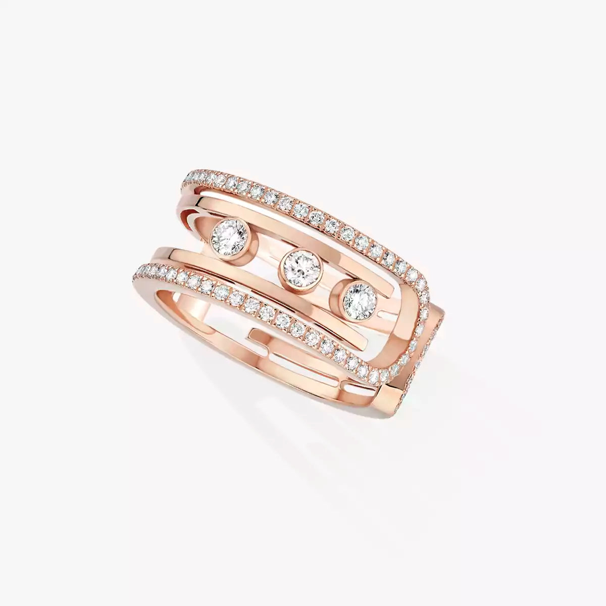 [ECHO]Move 10th Diamond Ring in Gold