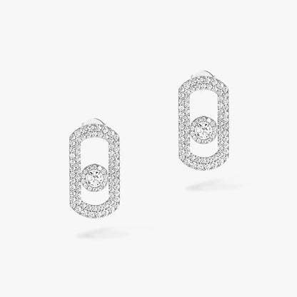 [ECHO]So Move Pave_-Set Diamond Earrings in Silver