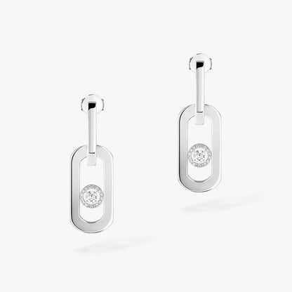 [ECHO] So Move XL Diamond Hoop Earring