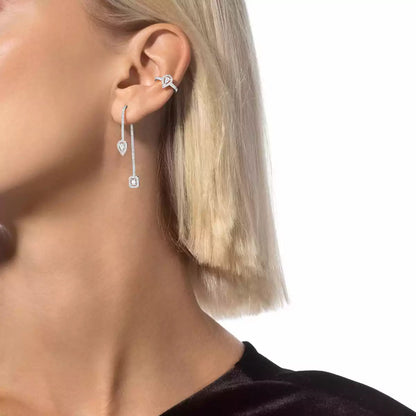 [ECHO]Diamond Drop Earrings My Twin