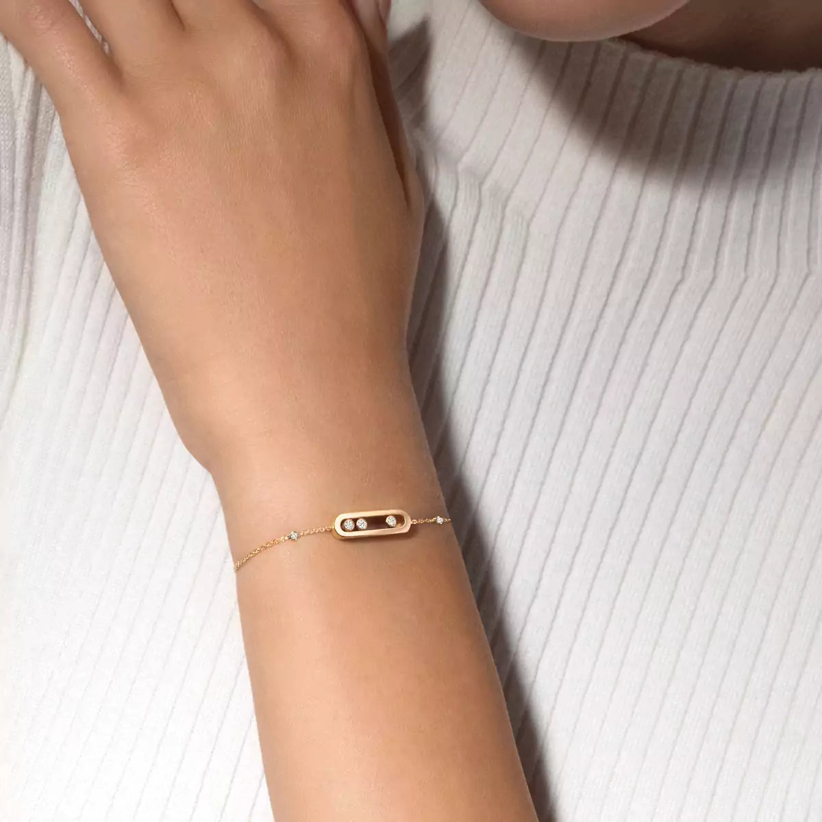[ECHO]Baby Move Diamond Bracelet