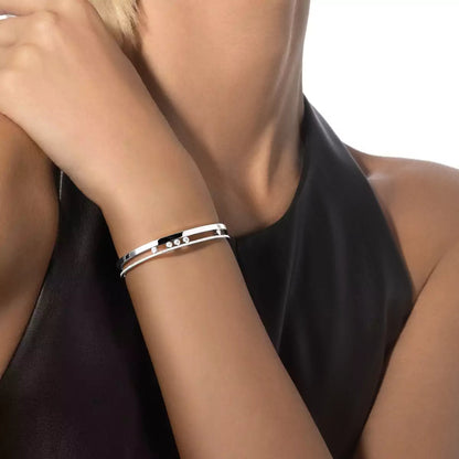 [ECHO]Move Romane Diamond Bangle Bracelet