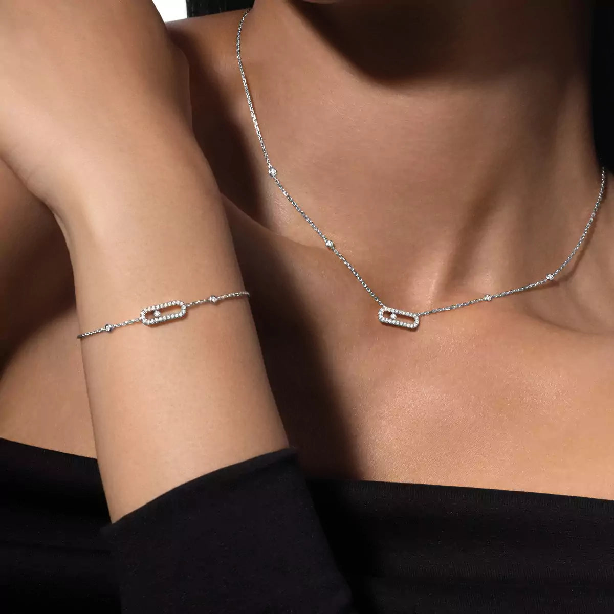 [ECHO]Diamond Necklace Move Uno