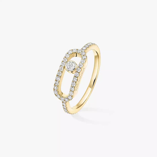 [ECHO]Move Uno Diamond Ring in Gold