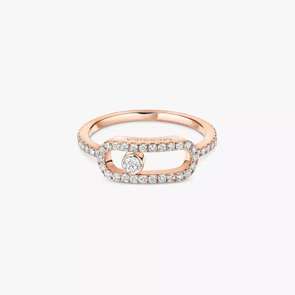 [ECHO]Move Uno Diamond Ring in Gold