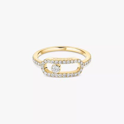 [ECHO]Move Uno Diamond Ring in Gold