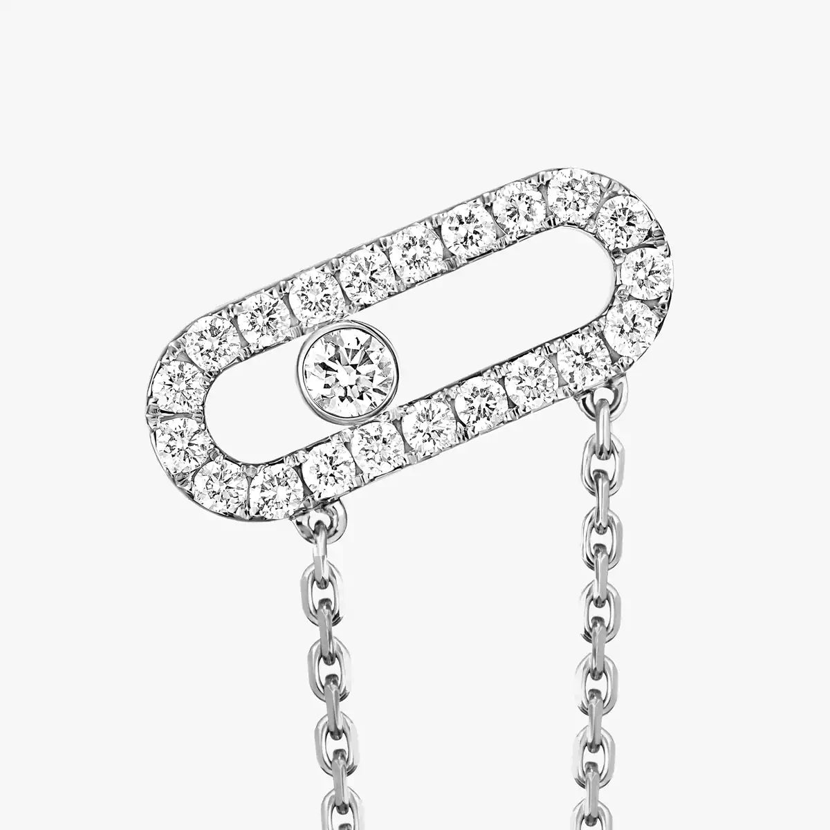 [ECHO]Move Uno Diamond Earrings