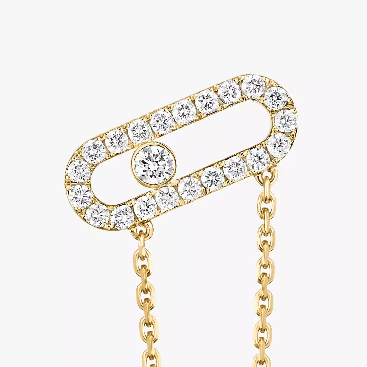 [ECHO]Move Uno Diamond Earrings