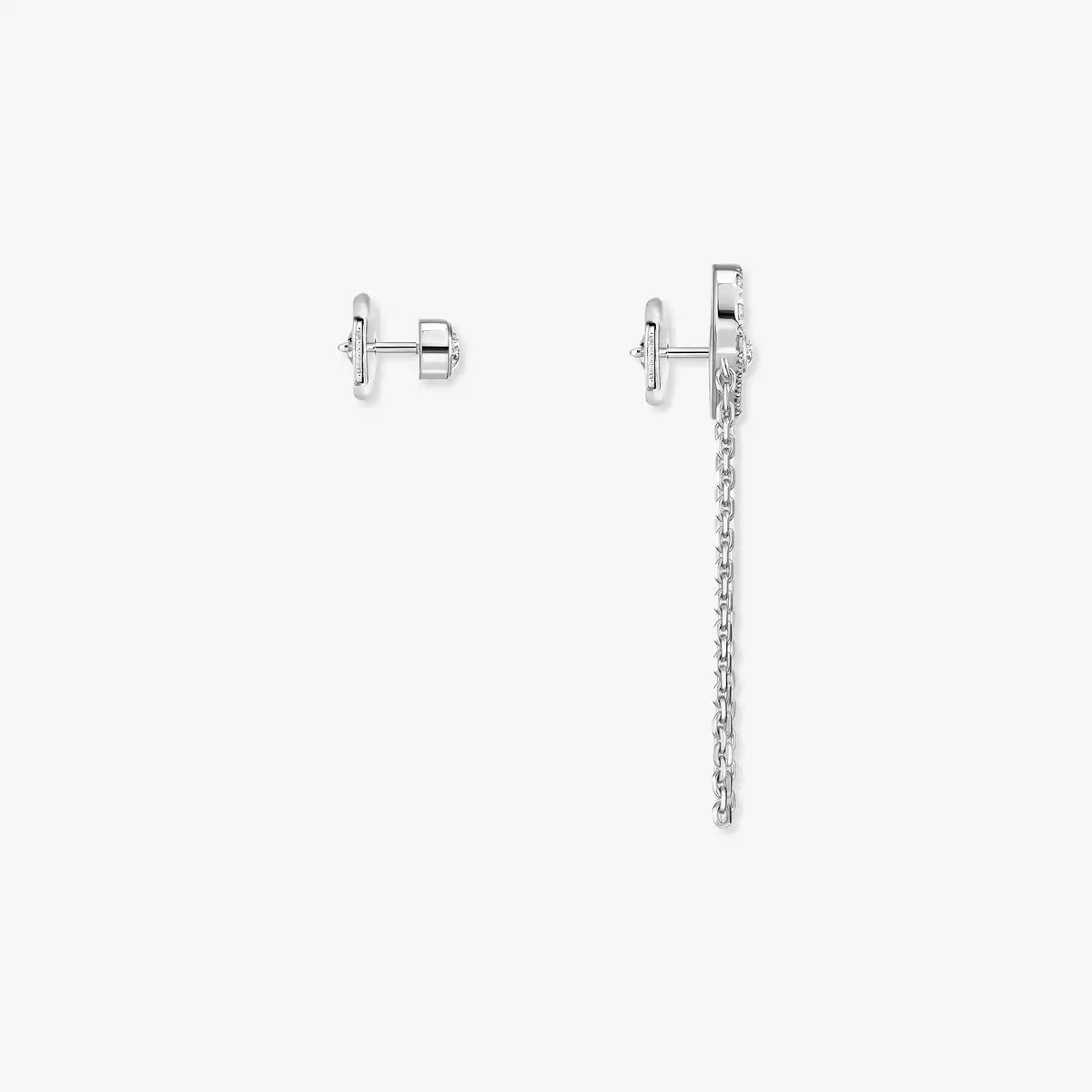 [ECHO]Move Uno Diamond Earrings