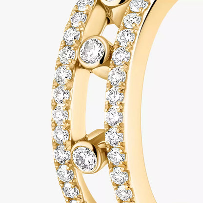 [ECHO]Diamond Pave_ Hoop Earrings Move