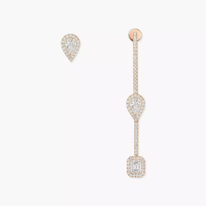 [ECHO]Diamond Drop Earrings My Twin