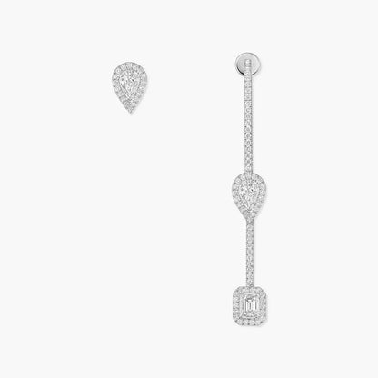 [ECHO]Diamond Drop Earrings My Twin