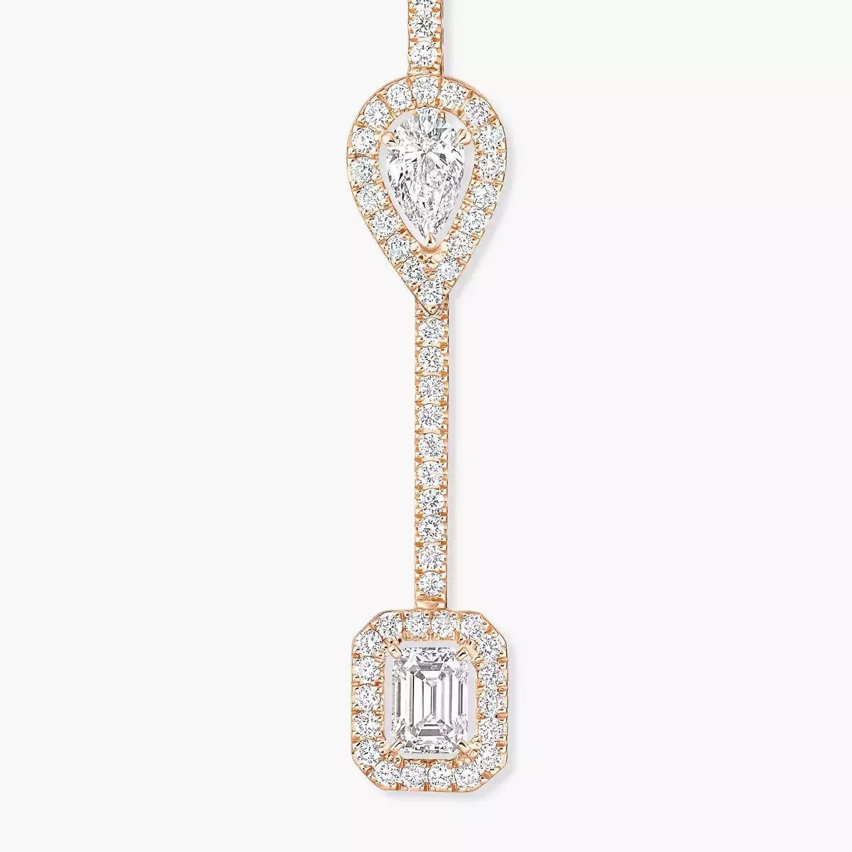 [ECHO]Diamond Drop Earrings My Twin