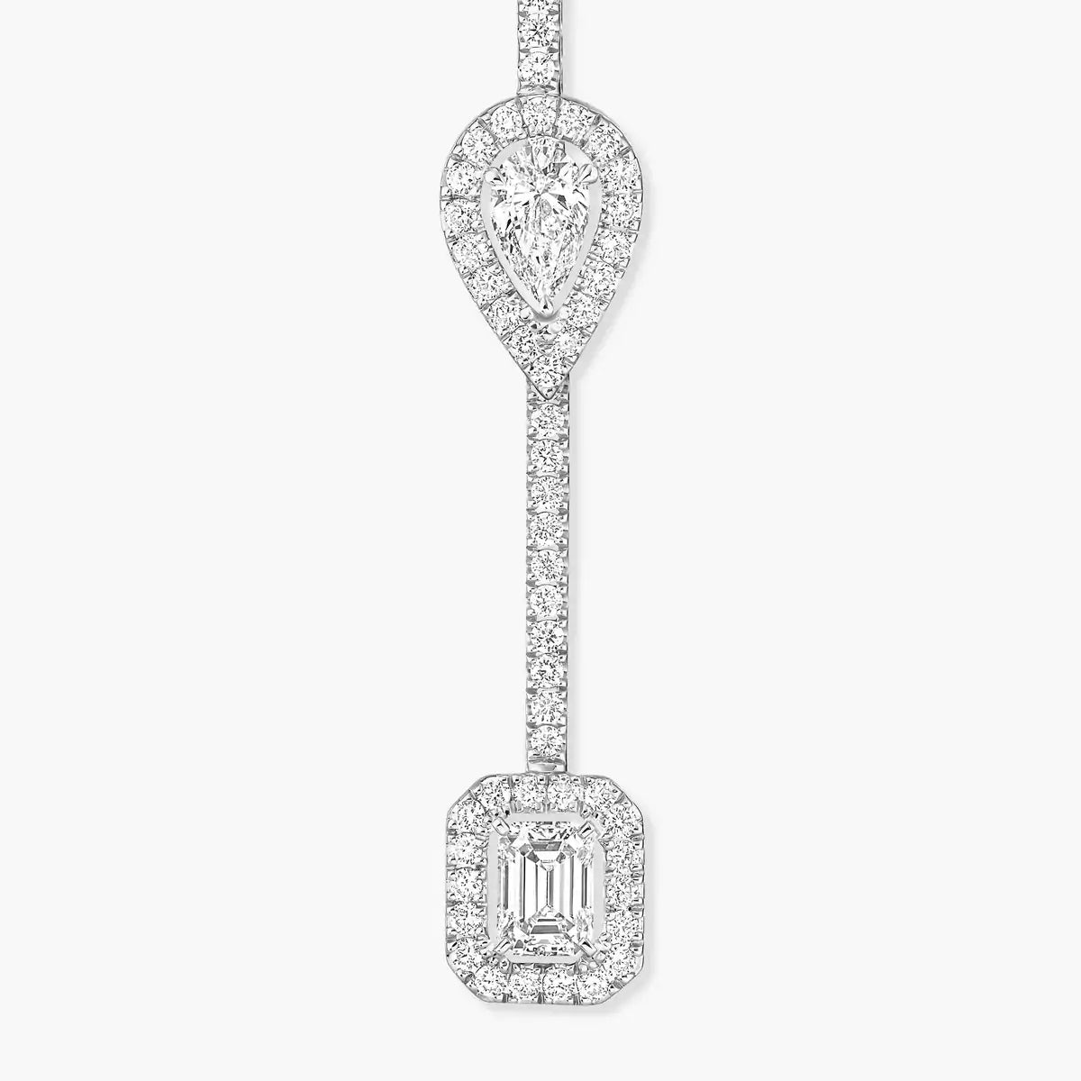 [ECHO]Diamond Drop Earrings My Twin