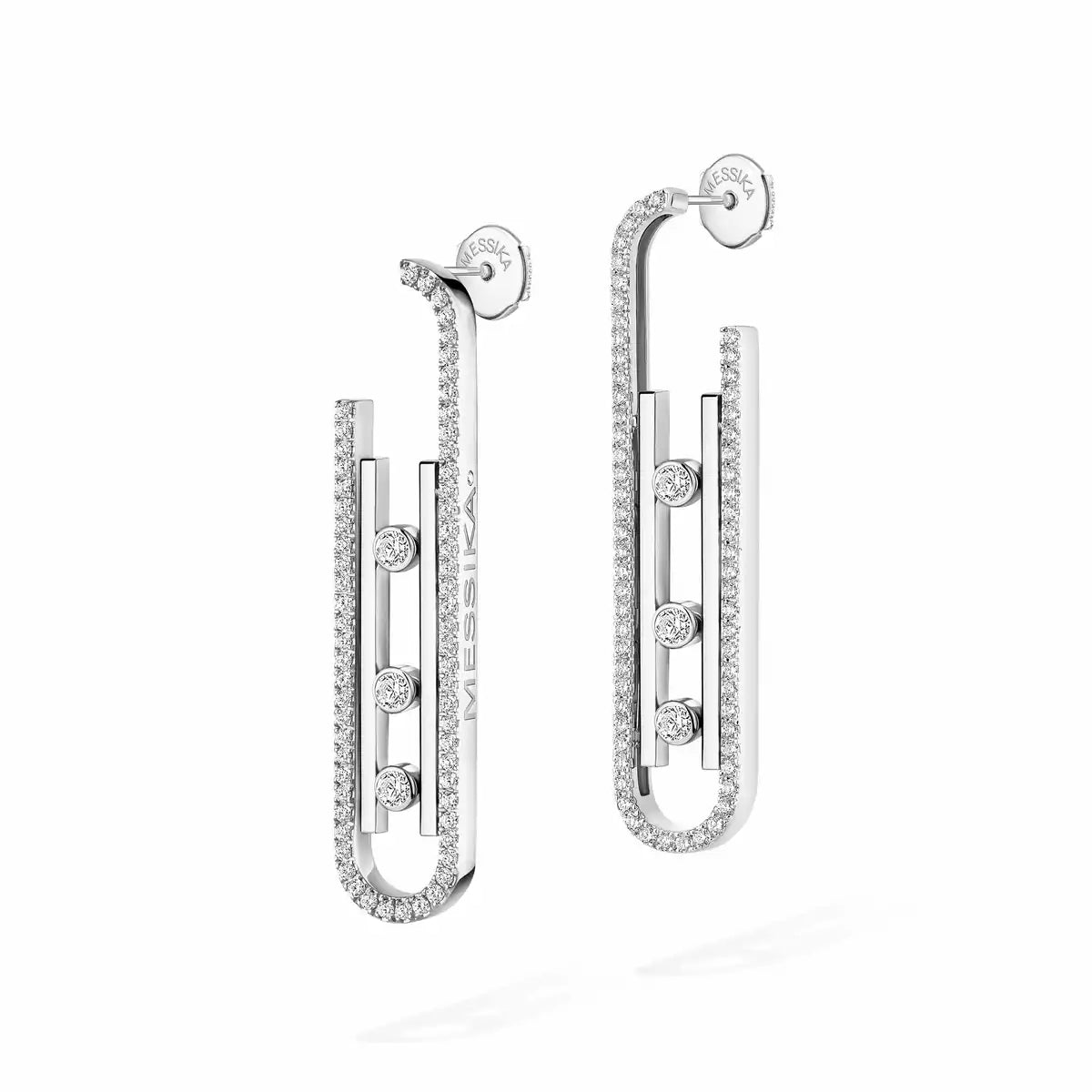 [ECHO]Diamond Pendant Earrings Move 10Th