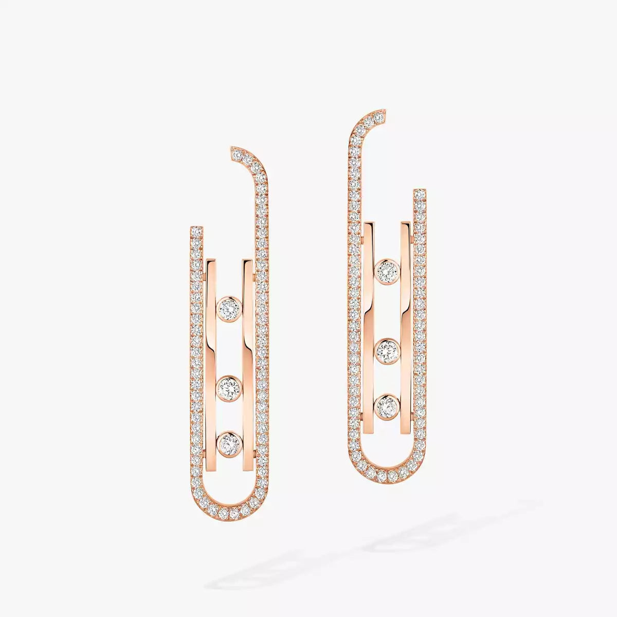 [ECHO]Diamond Pendant Earrings Move 10Th