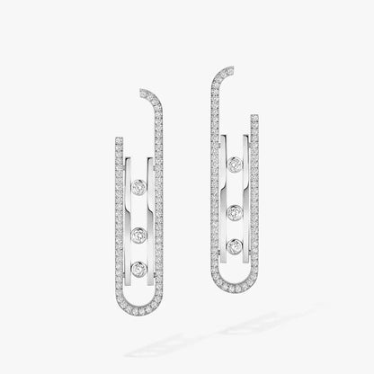 [ECHO]Diamond Pendant Earrings Move 10Th