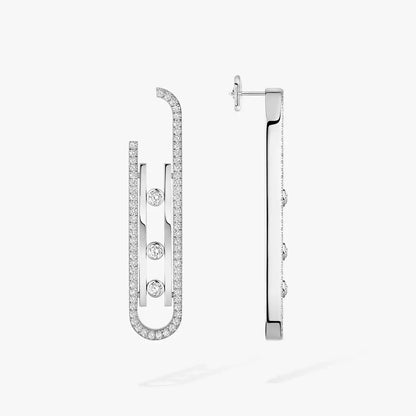 [ECHO]Diamond Pendant Earrings Move 10Th