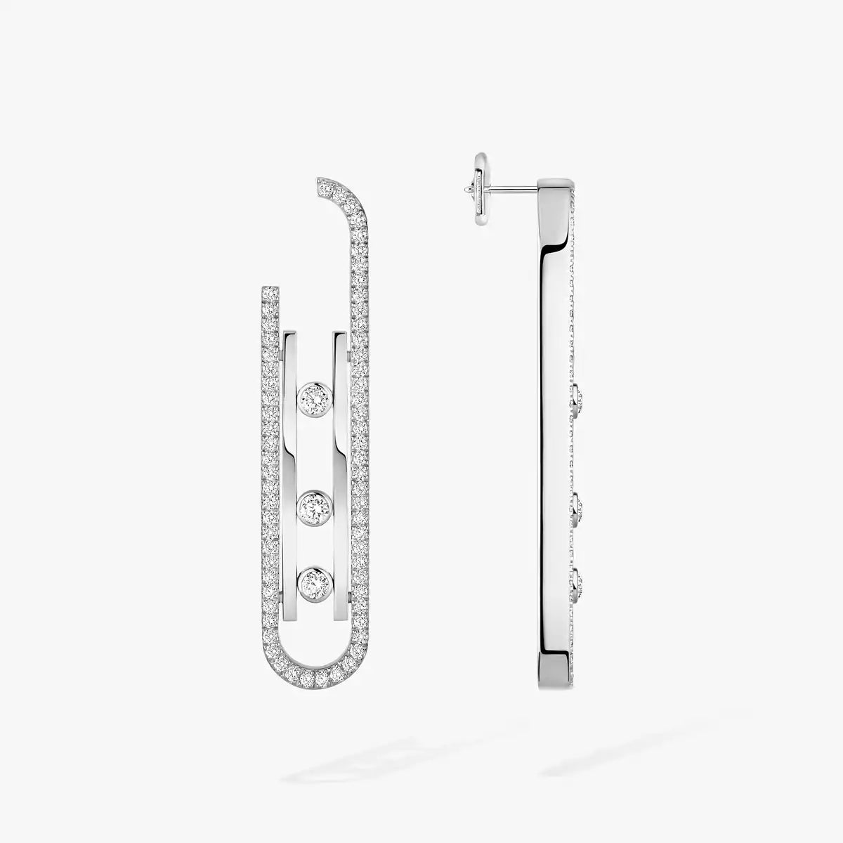 [ECHO]Diamond Pendant Earrings Move 10Th