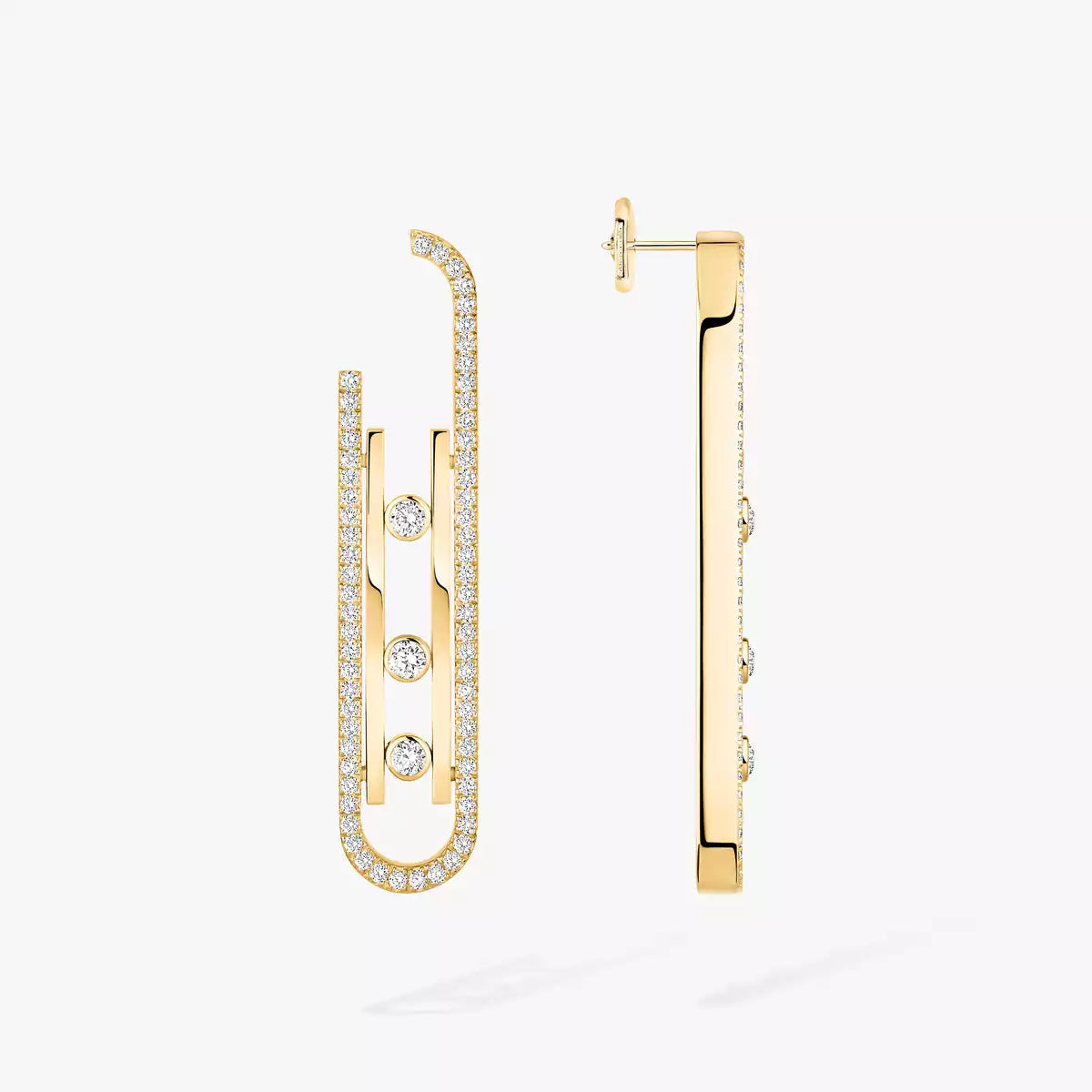 [ECHO]Diamond Pendant Earrings Move 10Th