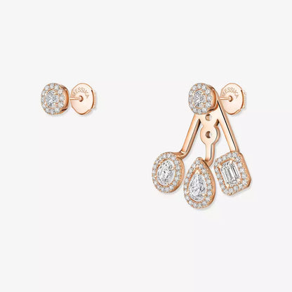 [ECHO] My Twin Trio  Diamond Earrings