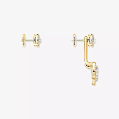 [ECHO] My Twin Trio  Diamond Earrings