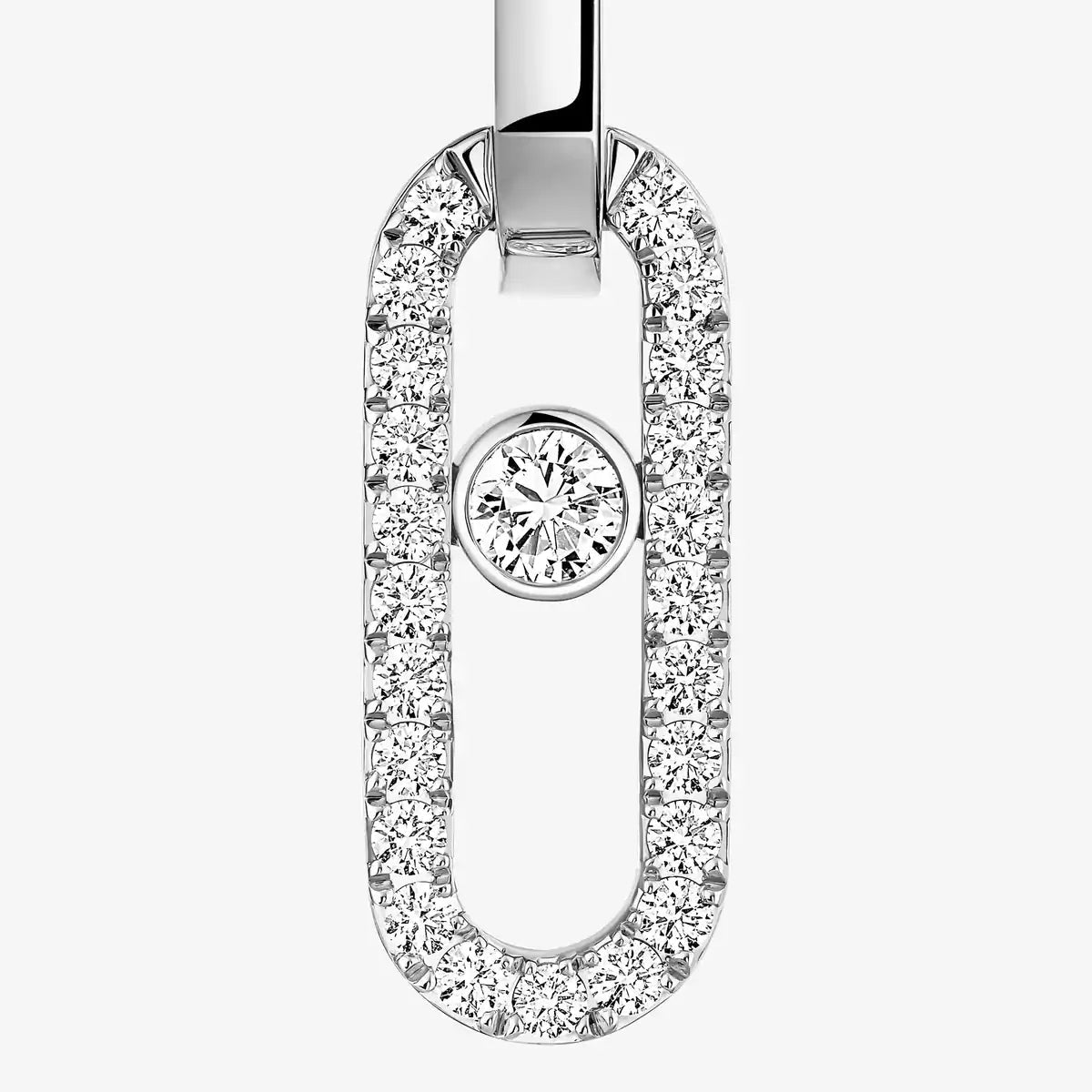 [ECHO]Move Link Diamond Earrings