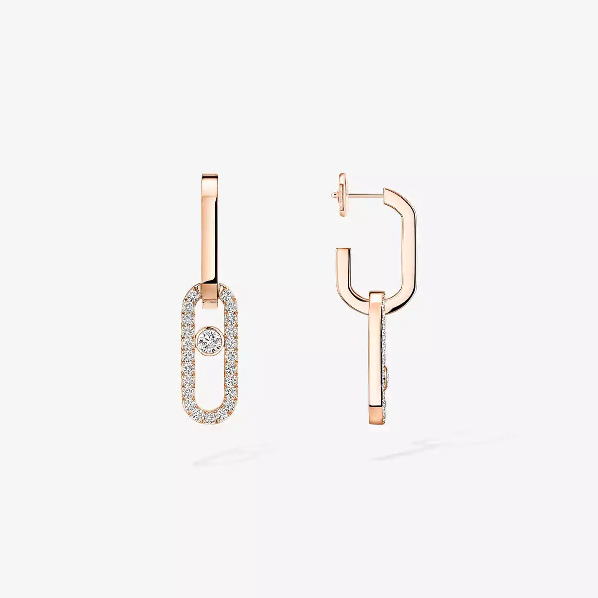 [ECHO]Move Link Diamond Earrings